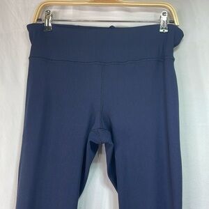 🐲 Gap fit petite large navy blue ribbed leggings: